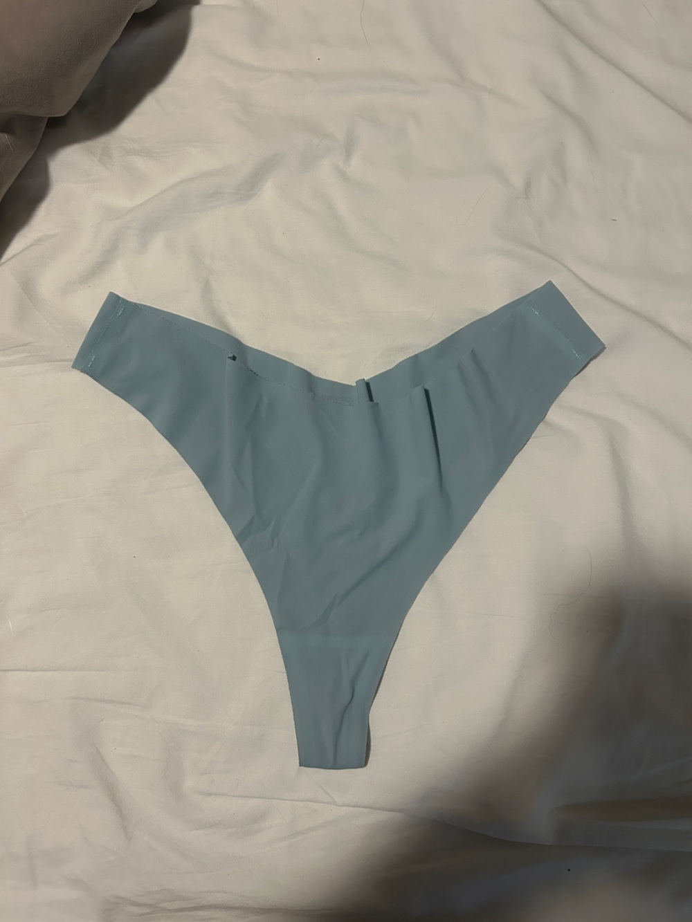 Aerie White Lace Thong Panty - Picture 2 of 2